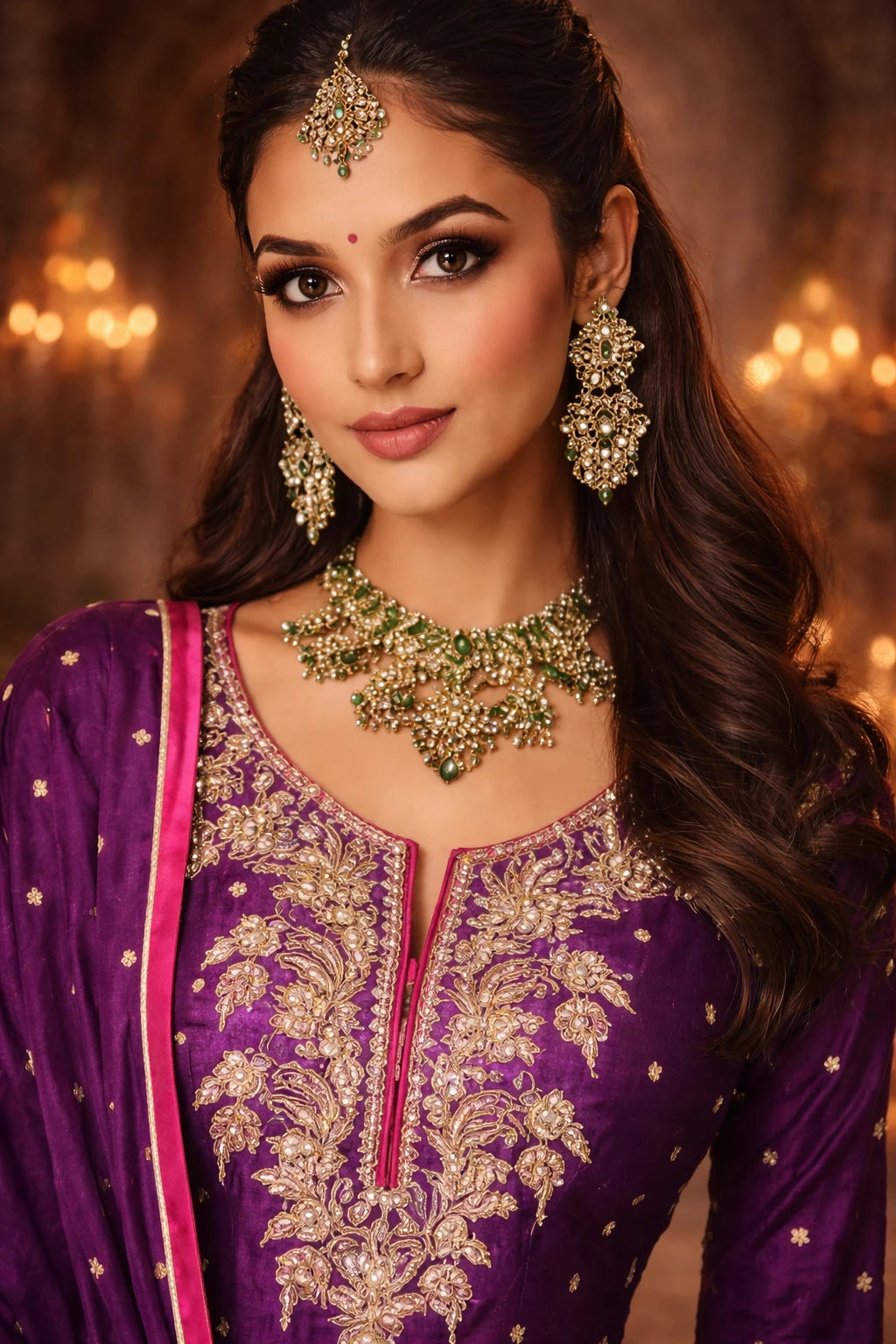 Rajvika Kurta Set – Designer Purple Festive Kurta Set with Dupatta | Kathaa